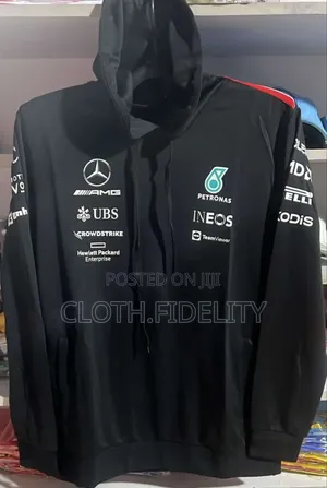 Mercedes F1 Hoodies and Jackets