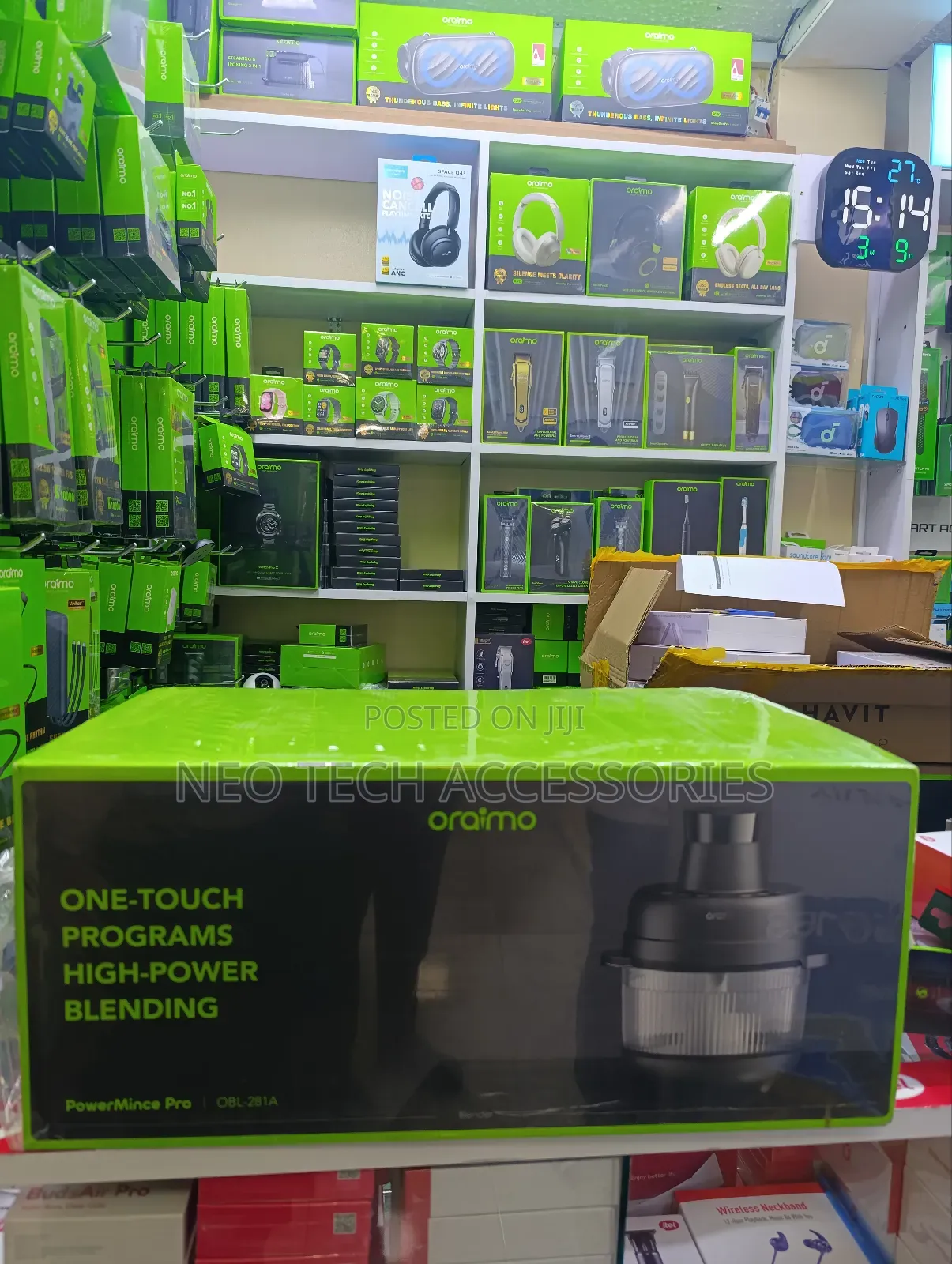 Oraimo Powermince Pro 600w 5l Smart Control Blender