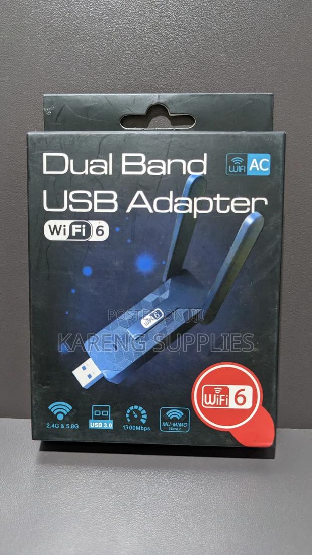 Dual Band Wifi 6 Usb Adapter - main view
