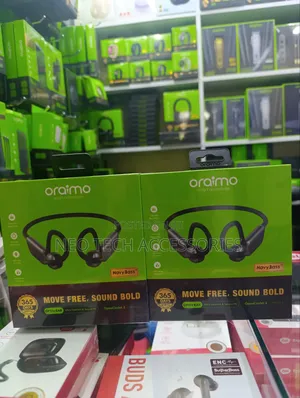 Oraimo Opencirclet 2 Ipx5 Steps Tracking Open-Ear Earphones
