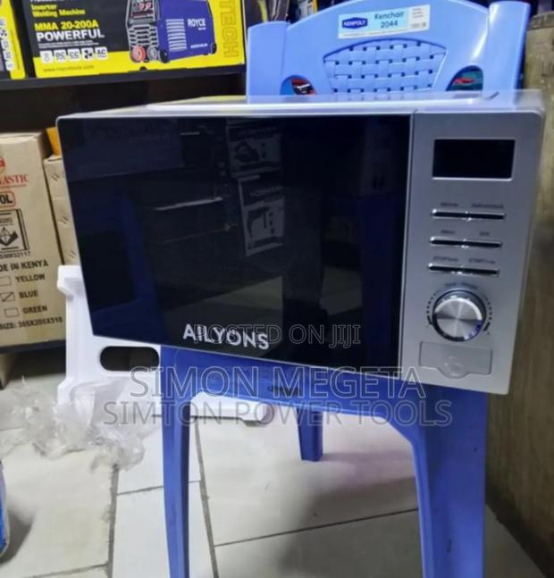 Colour Silver Ailyons Digital Microwave