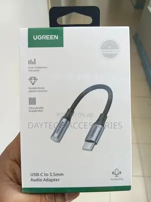 Ugreen Usb C to 3.5mm Dac Amplifier Aux Adapter Hi-Fi Stereo.