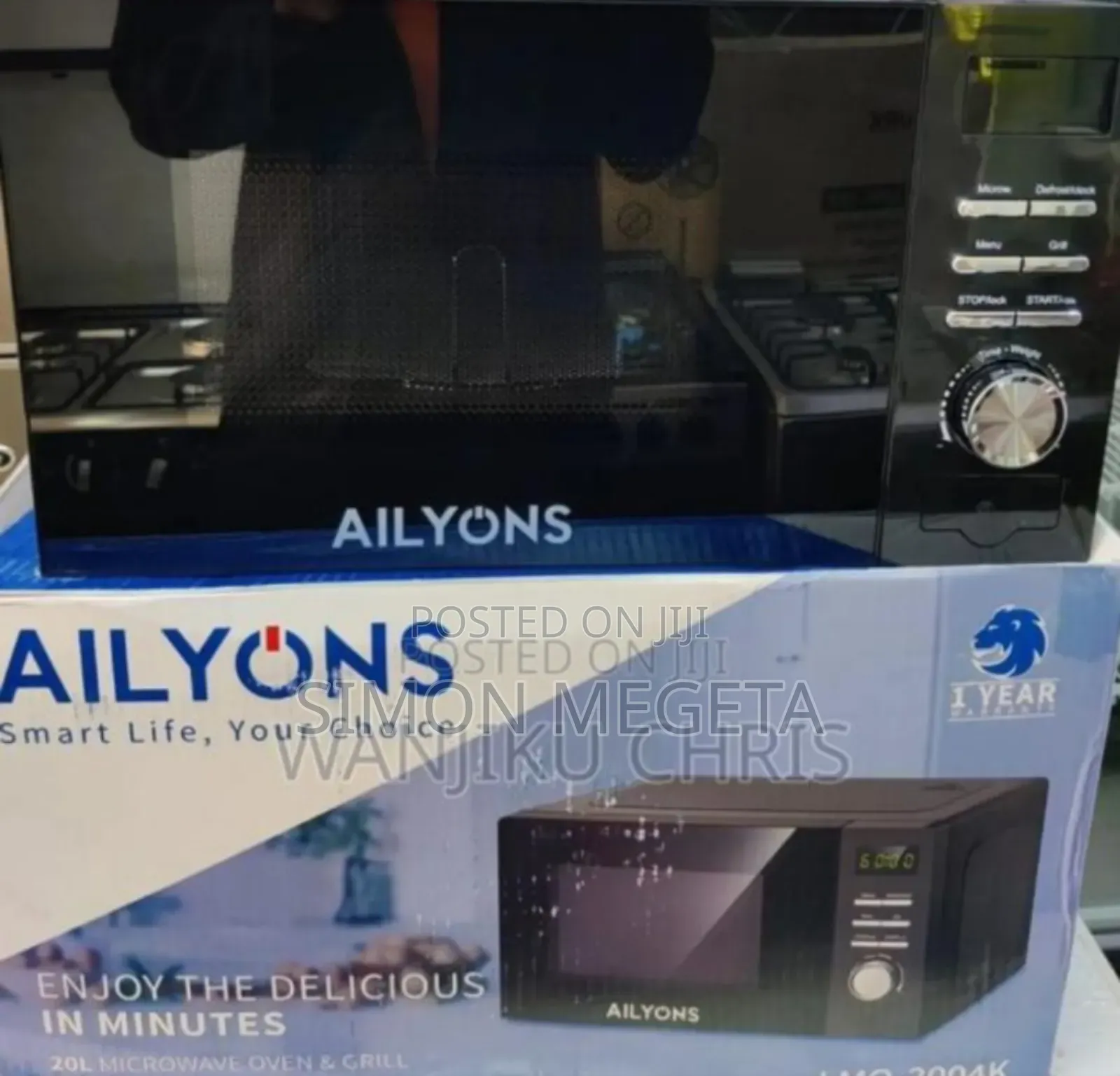 New Models. Available Ailyons Digital Microwave