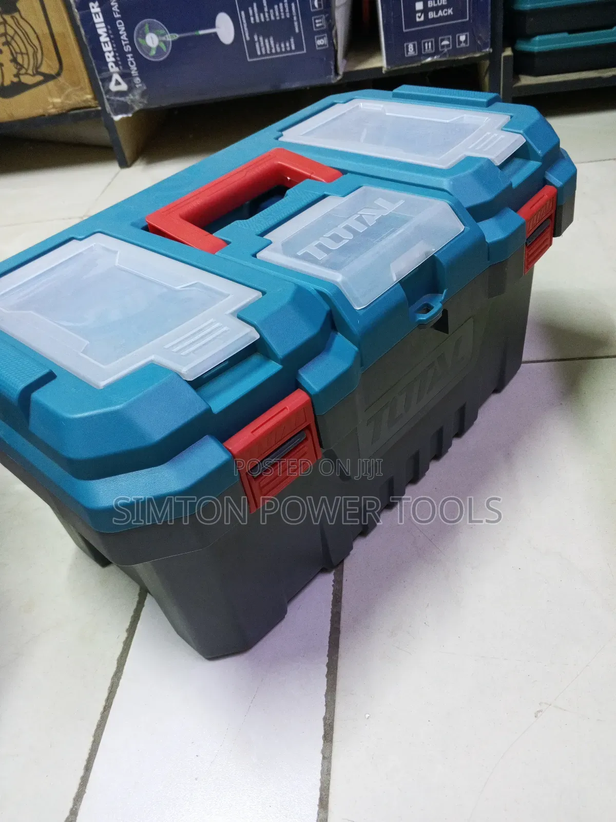 Heavy-Duty Total Tool Box 20-Inch