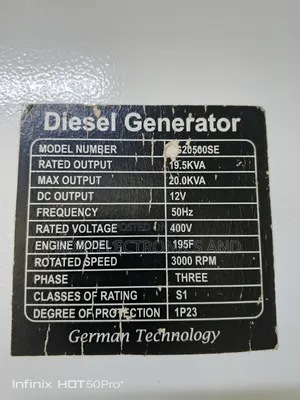 Heavy Duty Silent Generator 20 Kva