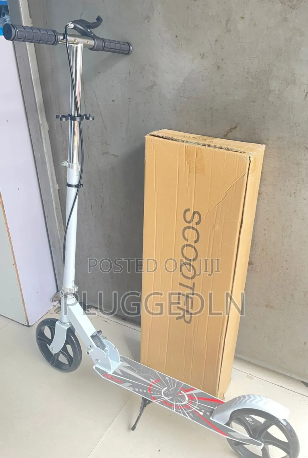 Foldable Metallic Scooters