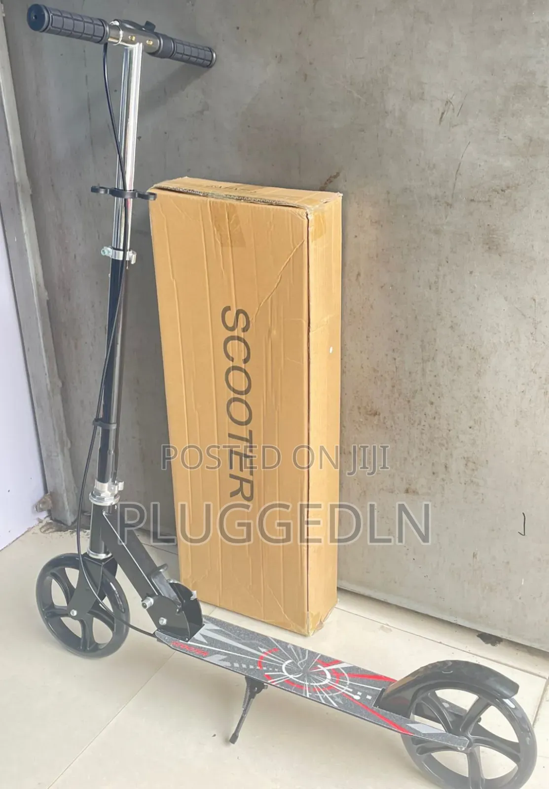 Foldable Metallic Scooters