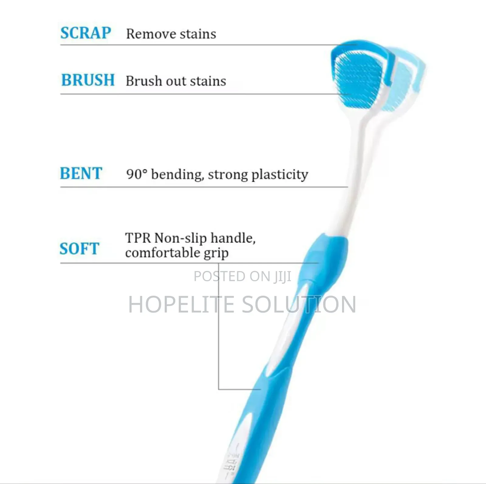 Silicone Tongue Cleaning Brush
