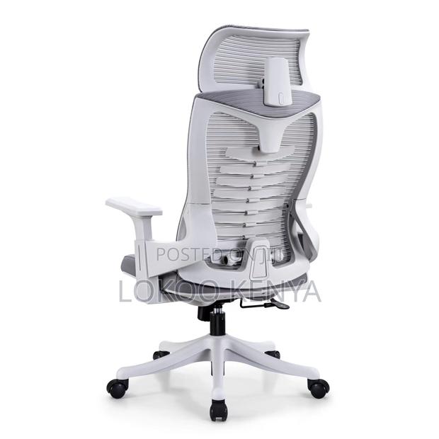Office Chair ; Adjustable Headrest Mesh Fabric Chair - thumbnail 19