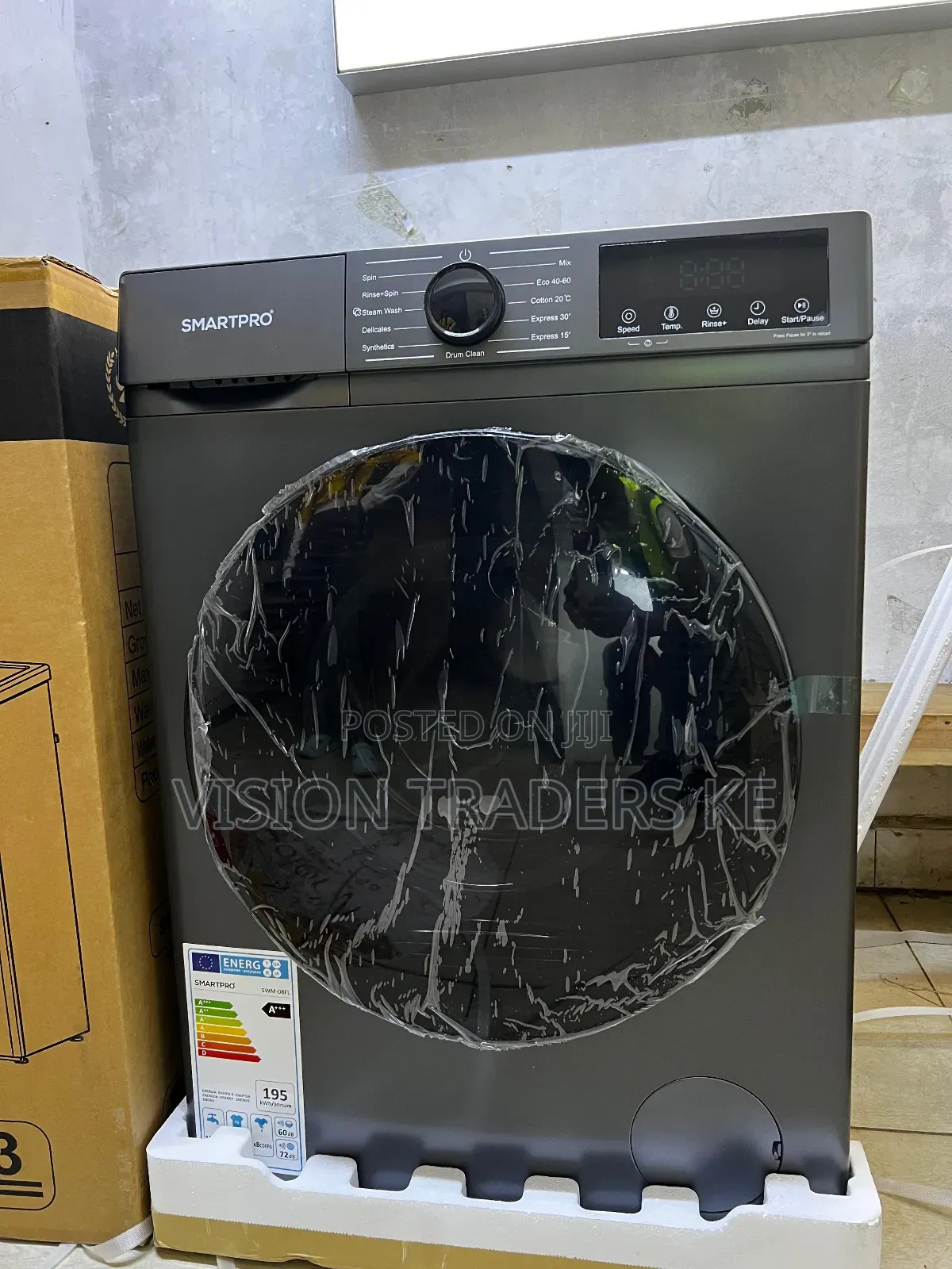 Smart Pro 8kg Wash and Spin Front Load Washing Machine