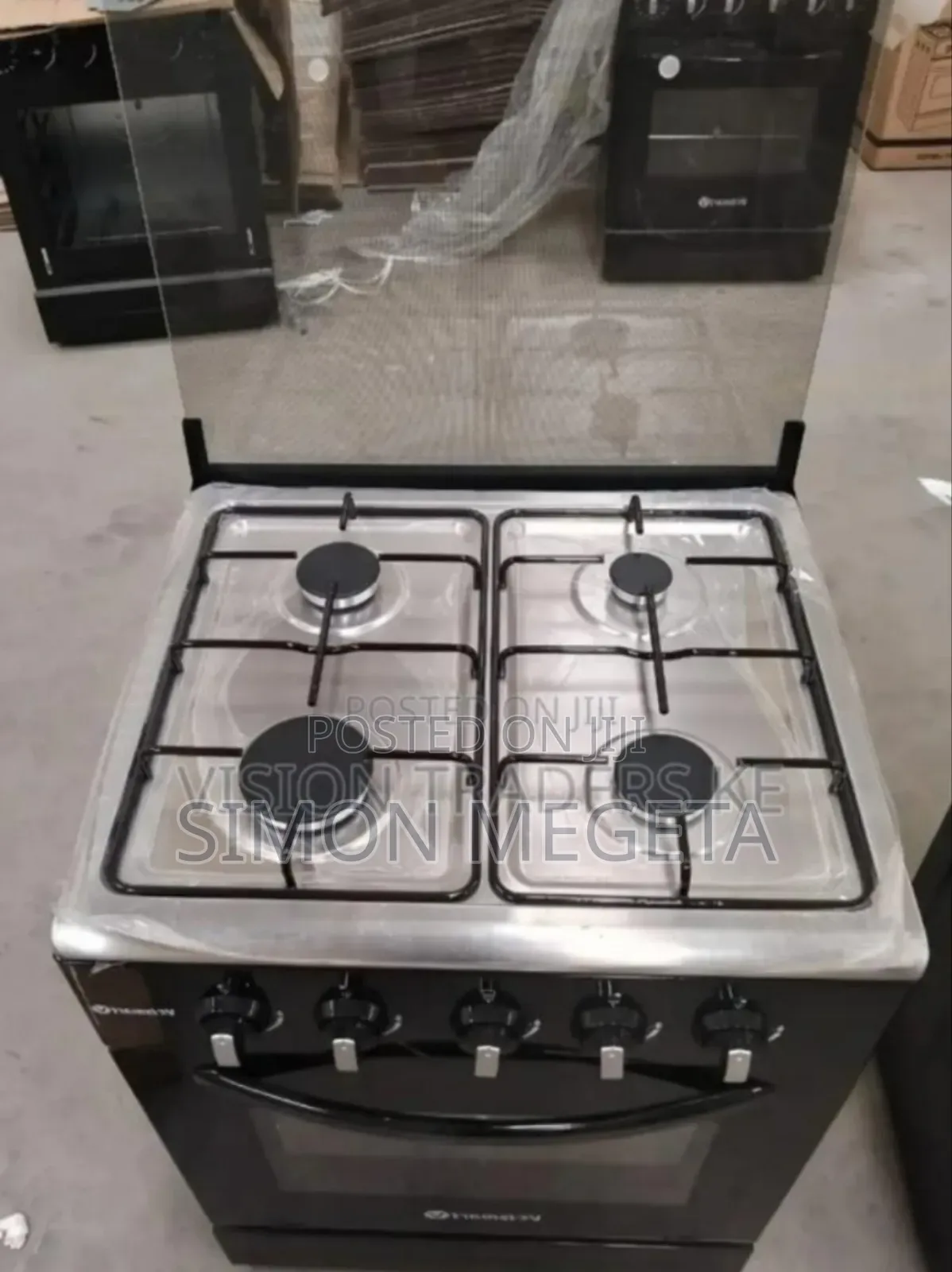With Top Glass Lids Volsmart 60*60 Full Gas Cooker