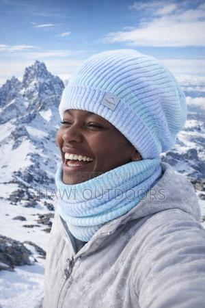 Colourful Double Layer Summit Beanie With Neck Gaiter - thumbnail 2