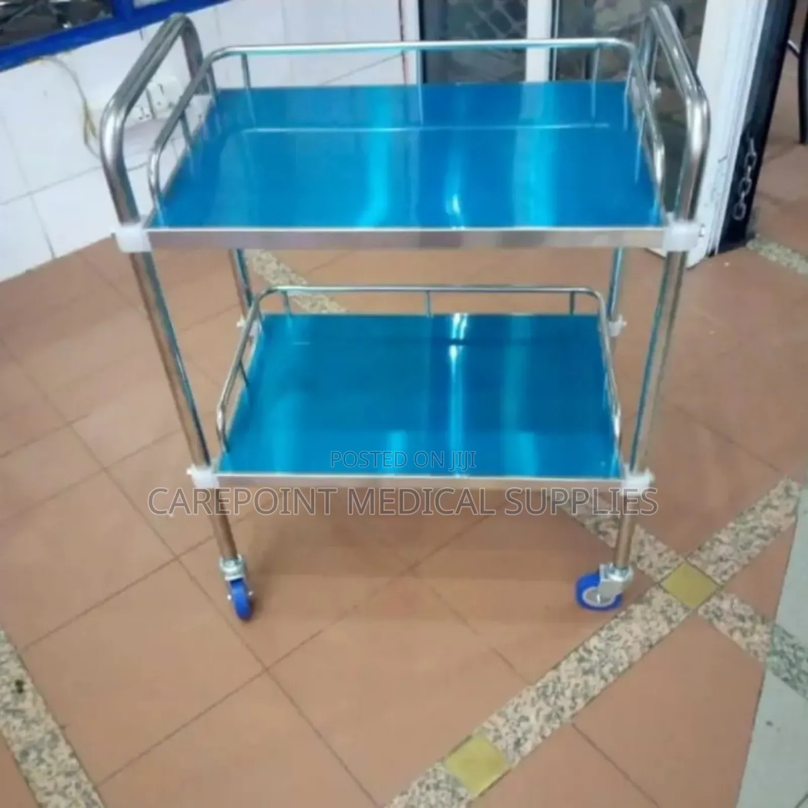 Medicine Trolley 2 Shelves