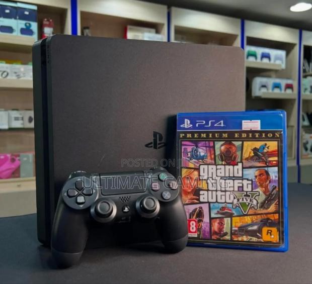 Ps4 Slim With Gta 5 - main view