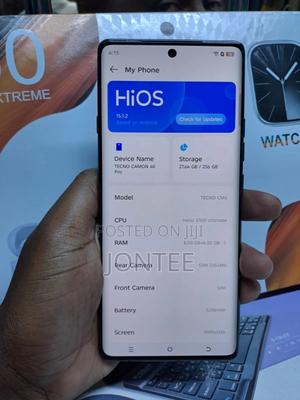 Tecno Camon 40 Pro 5G 256 GB Black - main view