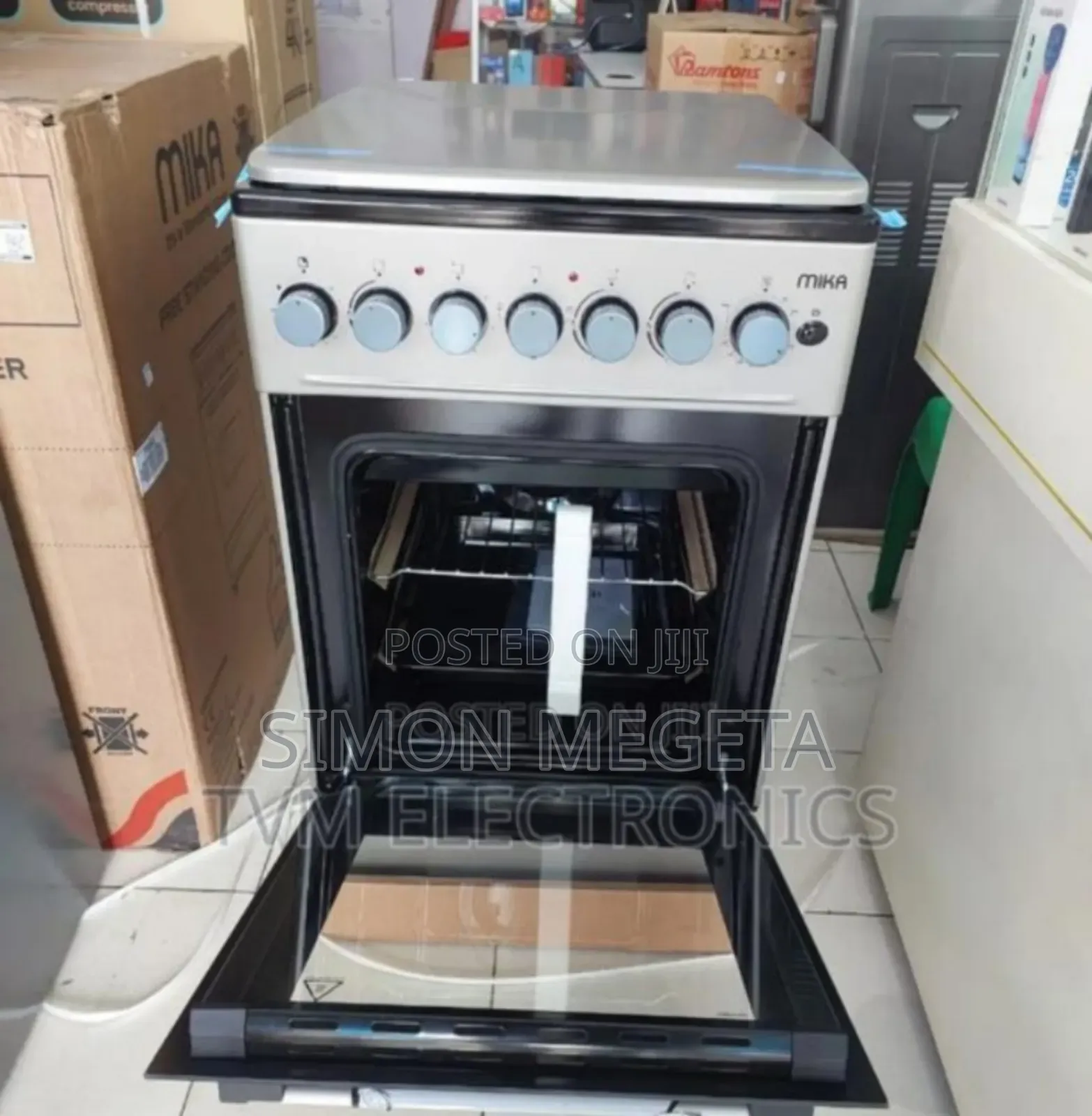 With 7setting Knobs Mika 50*60 Standing Cooker