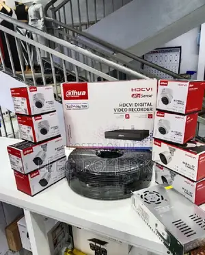 Dahua Cctv Camera 8 Channel Complete Installation Cctv Full Package