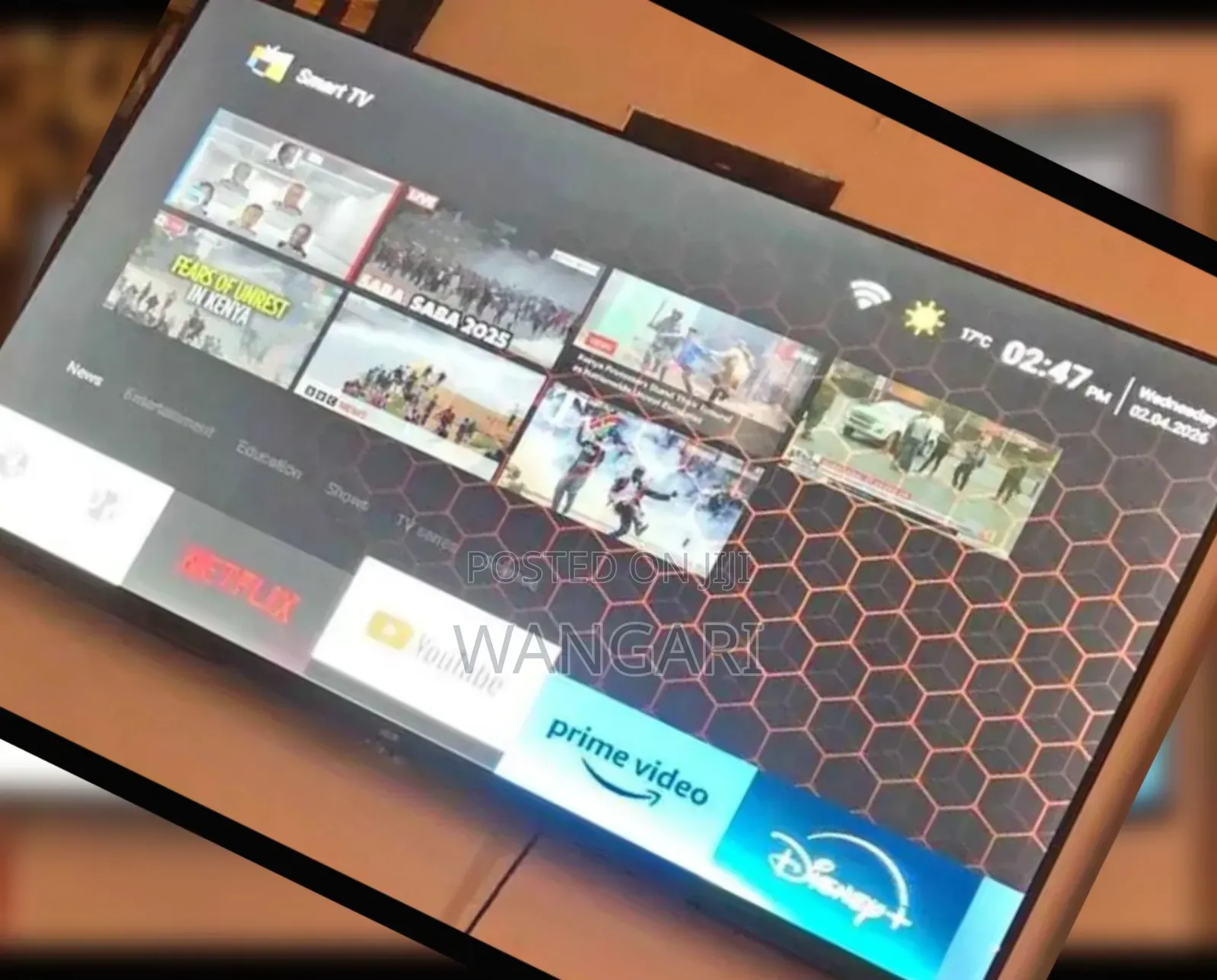 New GLD 43inch Tv, Now in Stock, Share Your Phone Number