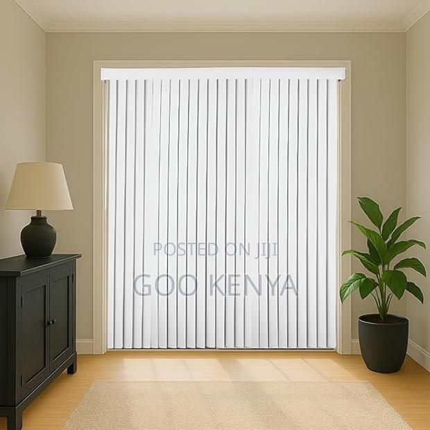 Home Curtain; Vertical Window Blinds For Indoor Light Filtering - thumbnail 6