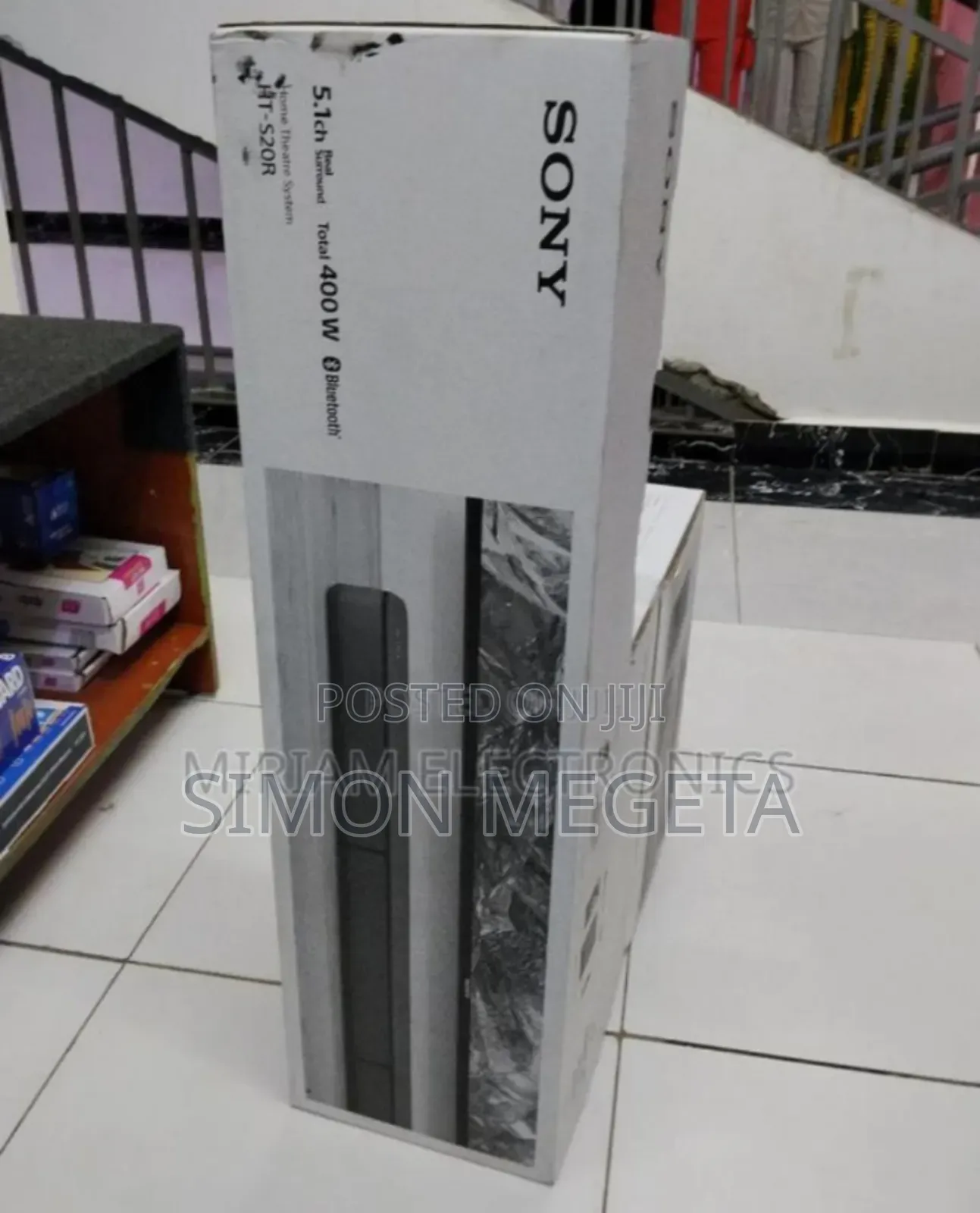 Colour Black Original New Sony S20r Sound Bars