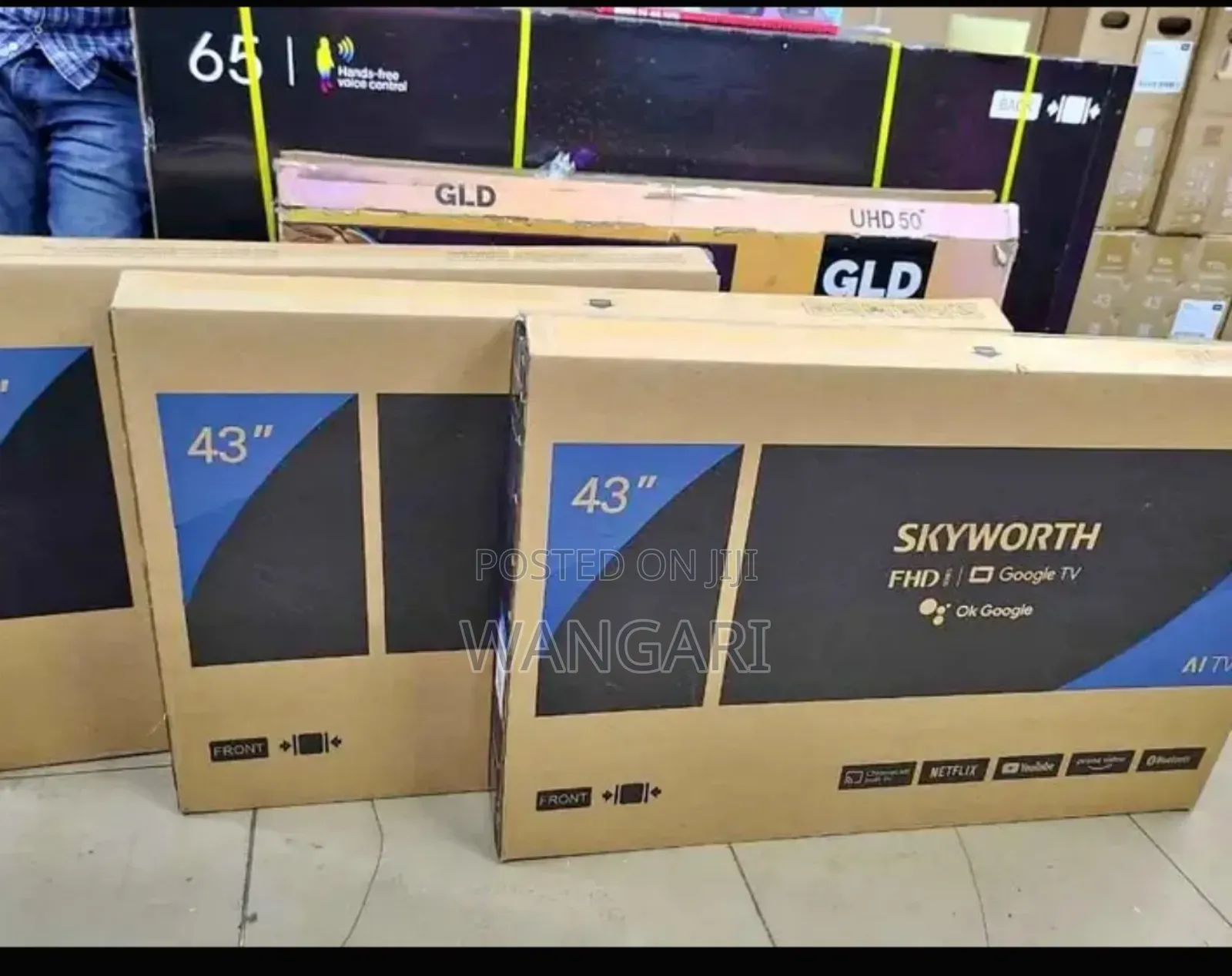 Available in Shop Skyworth 43inch Tv Low Power Consumption