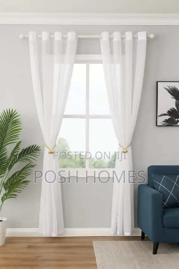 No Drill Hold Back Curtain Rods