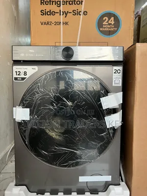 TCL 12/8kg Wash and Dry Front Load Washing Machine