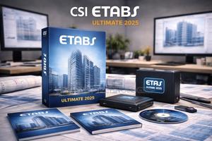 Csi Etabs Ultimate 2025 - main view