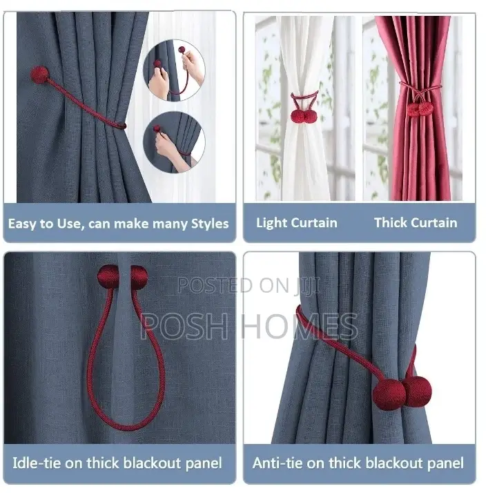 Magnetic Drapery Curtain Holders