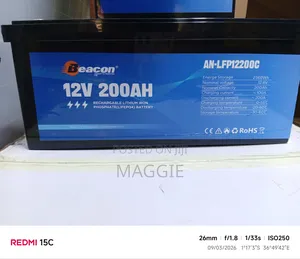 Beacon 200ah 12v Lithium Battery