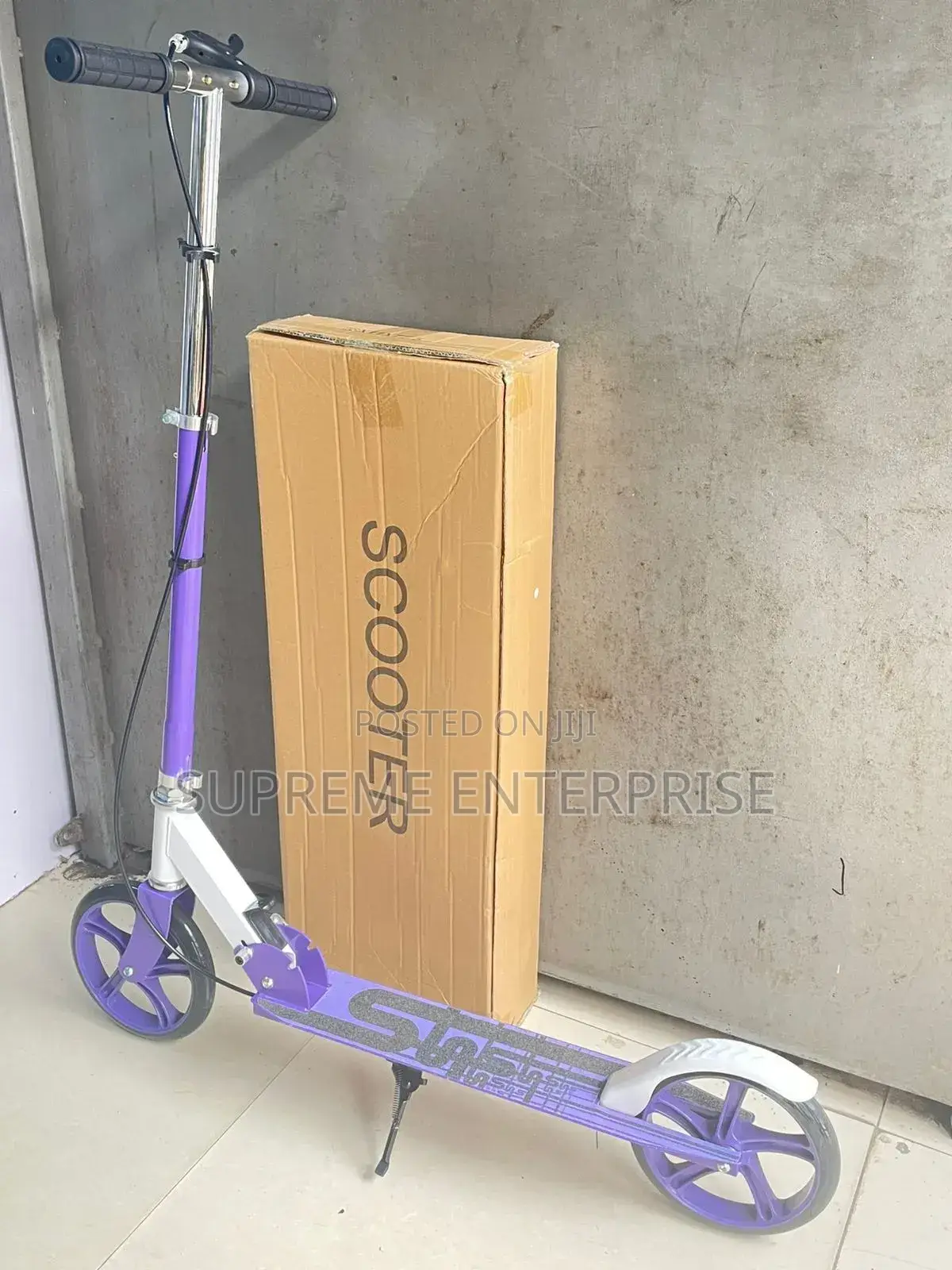 Foldable Metallic Scooter