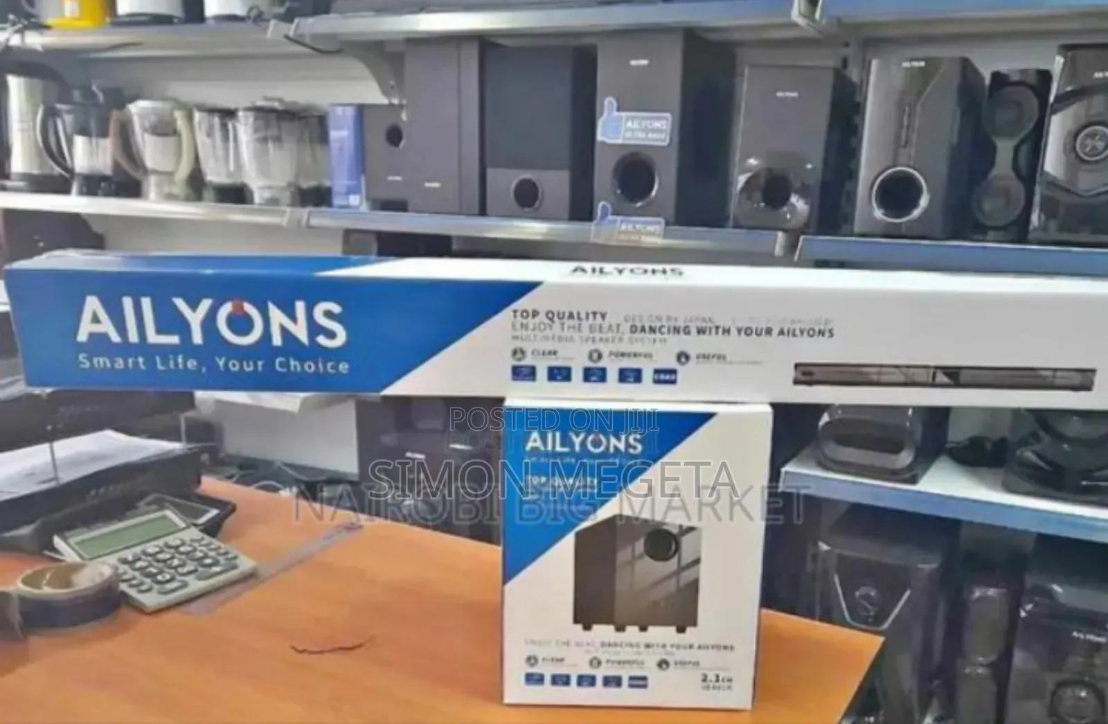 Pay on Delivery. Mew Ailyons Sound Bars. 