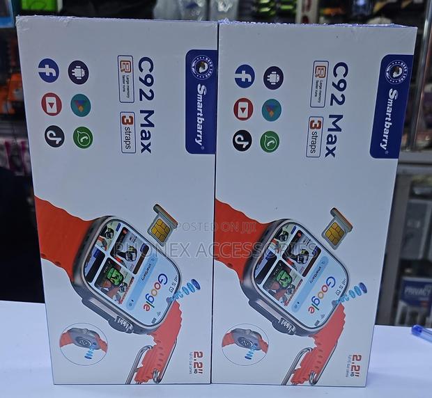 Smartbarry C92 Max Smartwatch – Stylish Powerful - main view