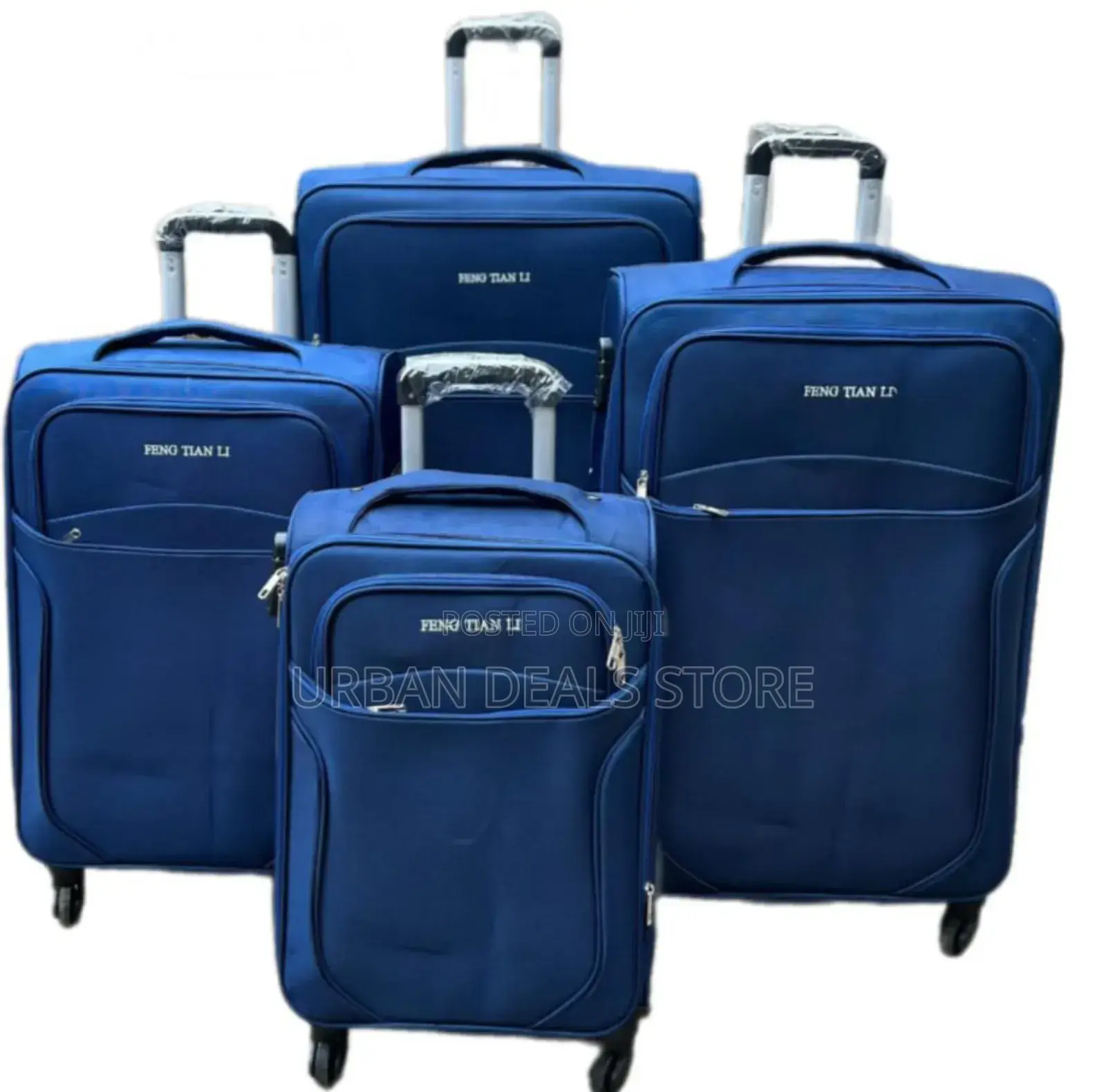 Managerial 4 in 1 Fabric Laxurious Suitcase Briefcase Travel Bag