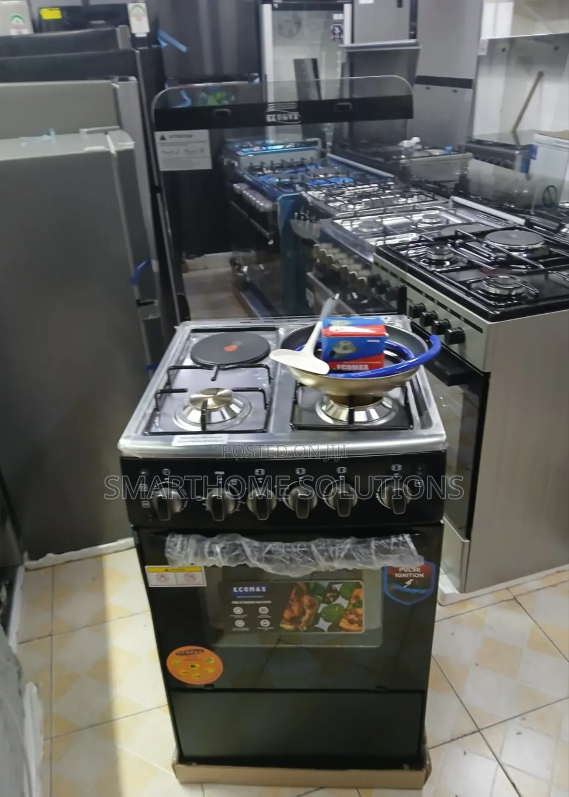 Ecomax 3+1 Standing Cooker, 50*55