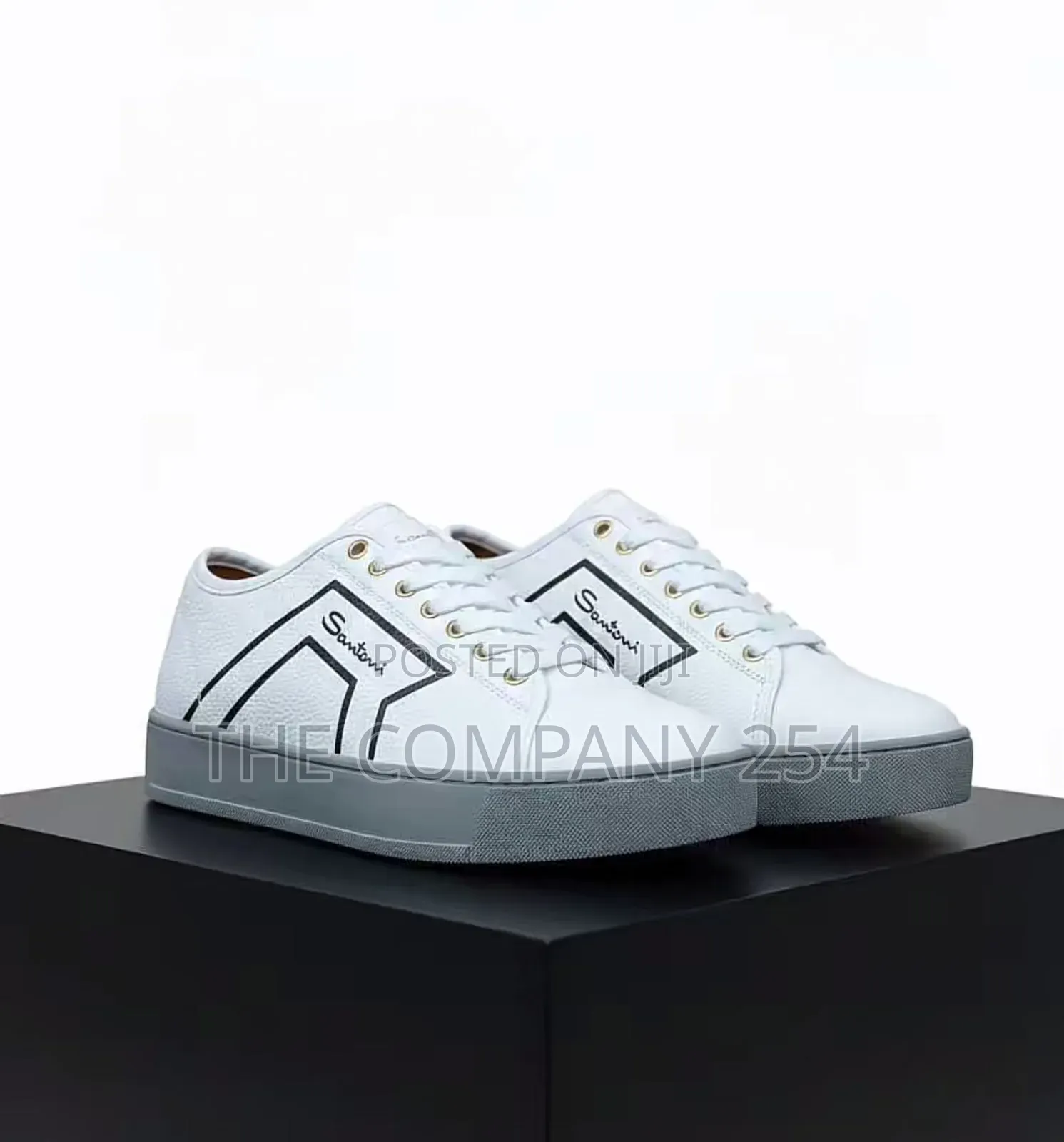 Santana Casual Men Leather Rubber Sole Casual Shoes