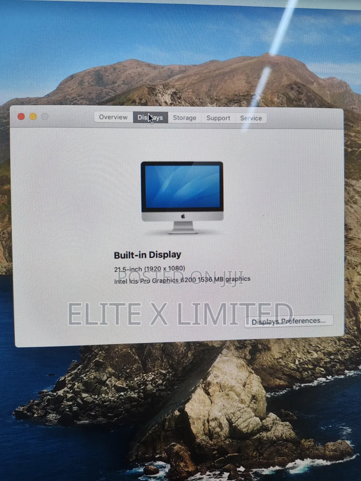 Desktop Computer Apple iMac 8GB Intel Core i5 HDD 1T