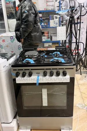 Von Freestanding Cooker – 3 Gas + 1 Electric Burners