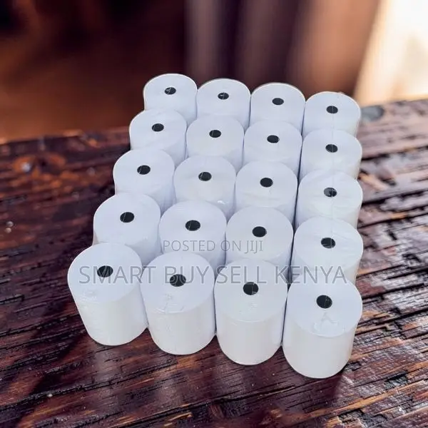 Clean Printing 20 Pieces 80mm by 80mm by 13mm Thermal Paper Rolls