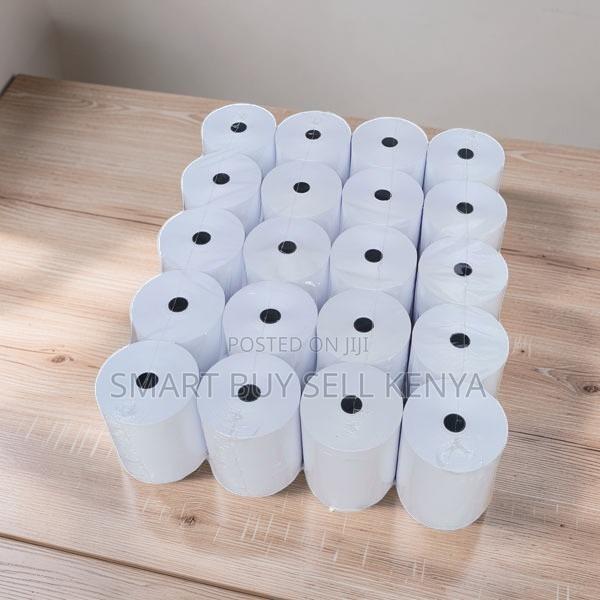 Reliable Quality 20 Pieces 80mm by 80mm by 13mm Thermal Paper Rolls