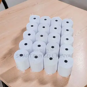 Supermarkets 20 Pieces 80mm by 80mm by 13mm Thermal Paper Rolls