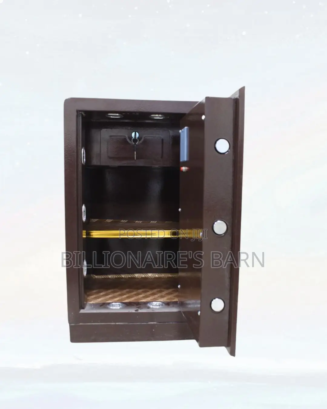Fireproof Biometric Safe 70 Kg Programmable Keypad Dual Alarm Solution