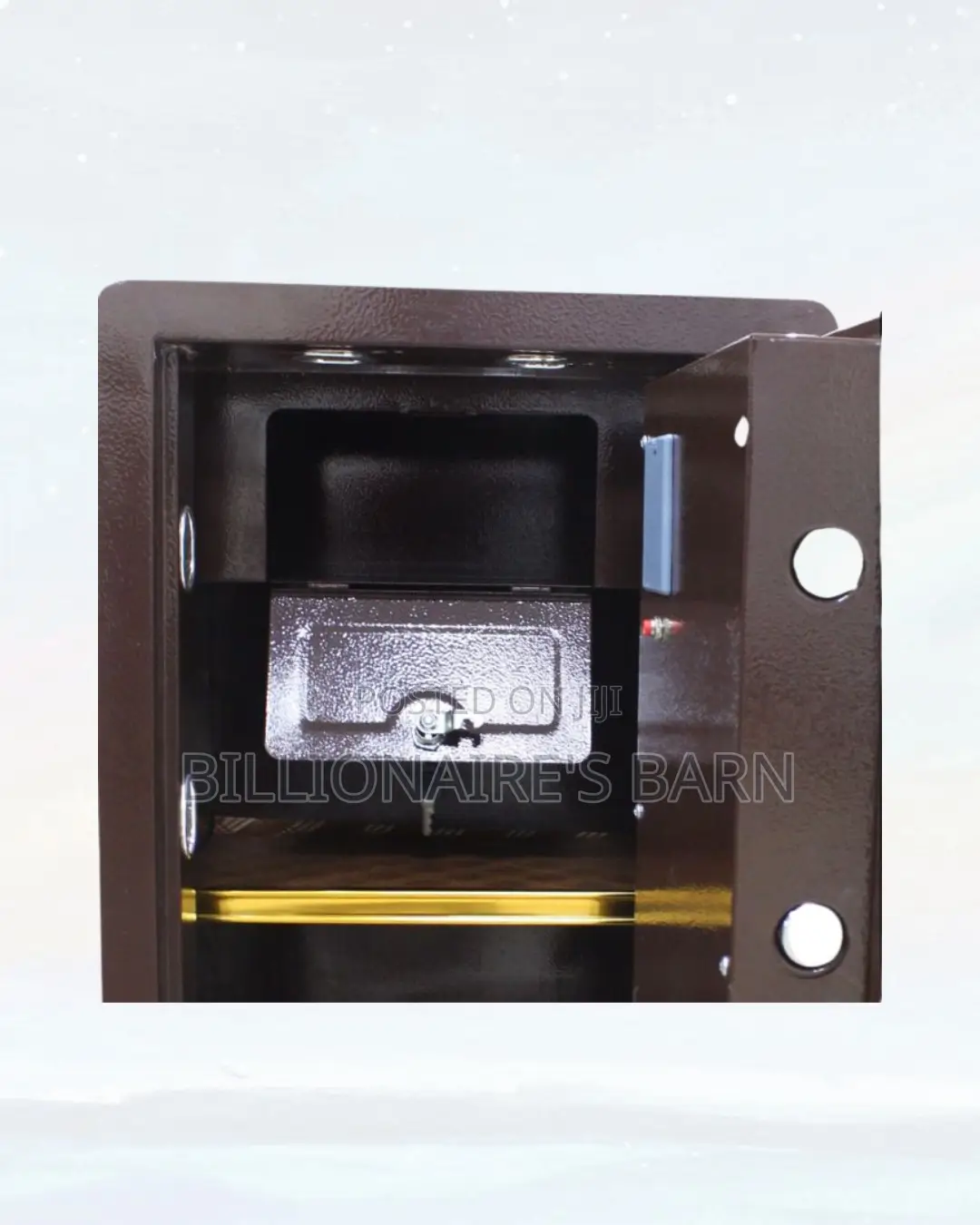 Fireproof Biometric Safe 70 Kg Programmable Keypad Dual Alarm Solution