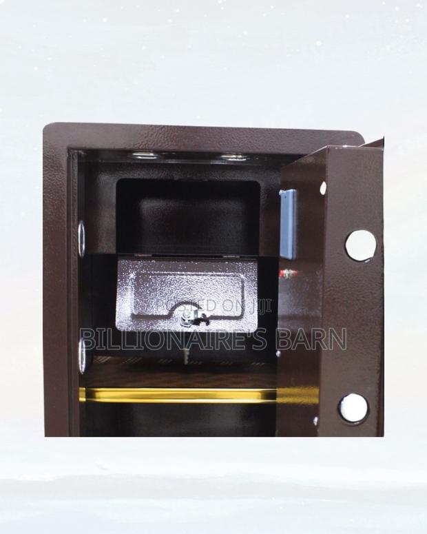Fireproof Biometric Safe 70 Kg Programmable Keypad Dual Alarm Solution - thumbnail 4