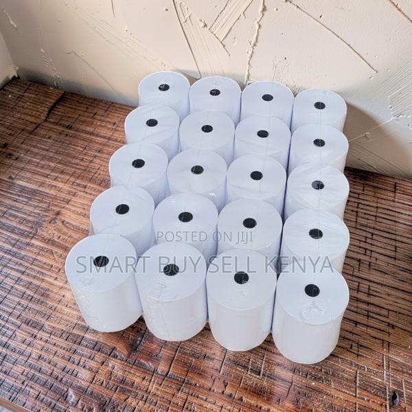 Fast Printing 20 Pieces 80mm by 80mm by 13mm Thermal Paper Rolls