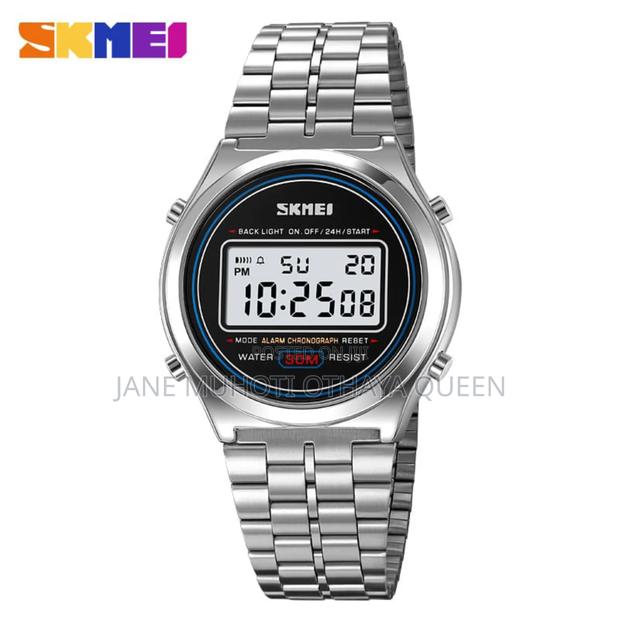 Skmei Digital Time Display Self Adjustable Strap - thumbnail 2