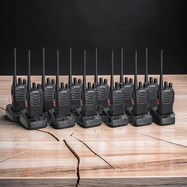 Hand-Held Baofeng Bf-888s Walkie Talkie Radio Calls- 12 PCS