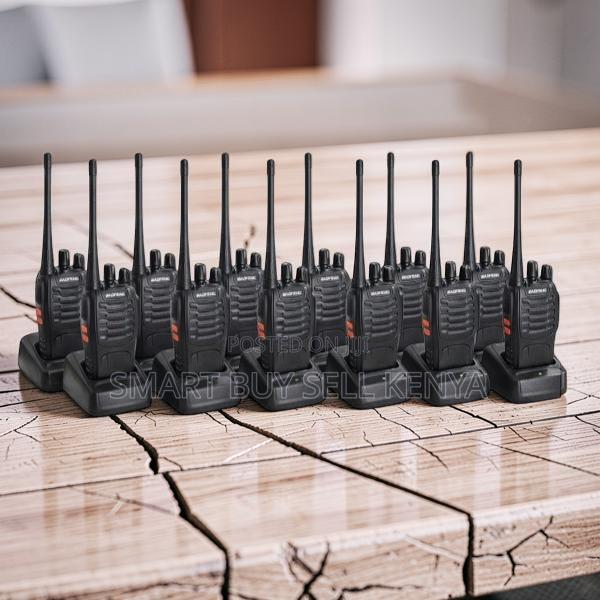Portable Baofeng Bf-888s Walkie Talkie Radio Calls- 12 Pieces