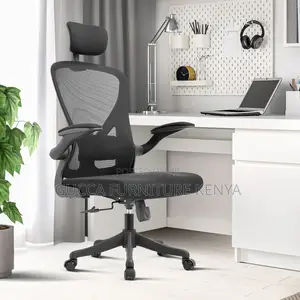 Office Ergonomic Desk Chair With Flip Armrest