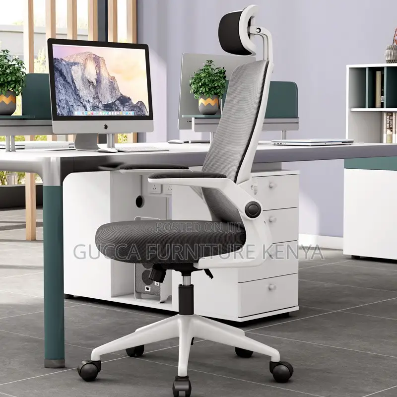 Office Ergonomic Desk Chair With Flip Armrest